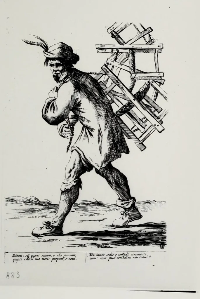 An illustration from Diverse figure al nvmero di ottanta, 1646, leaf 27