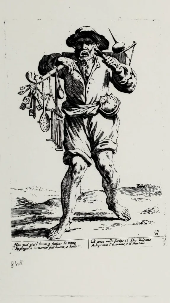 An illustration from Diverse figure al nvmero di ottanta, 1646, leaf 29