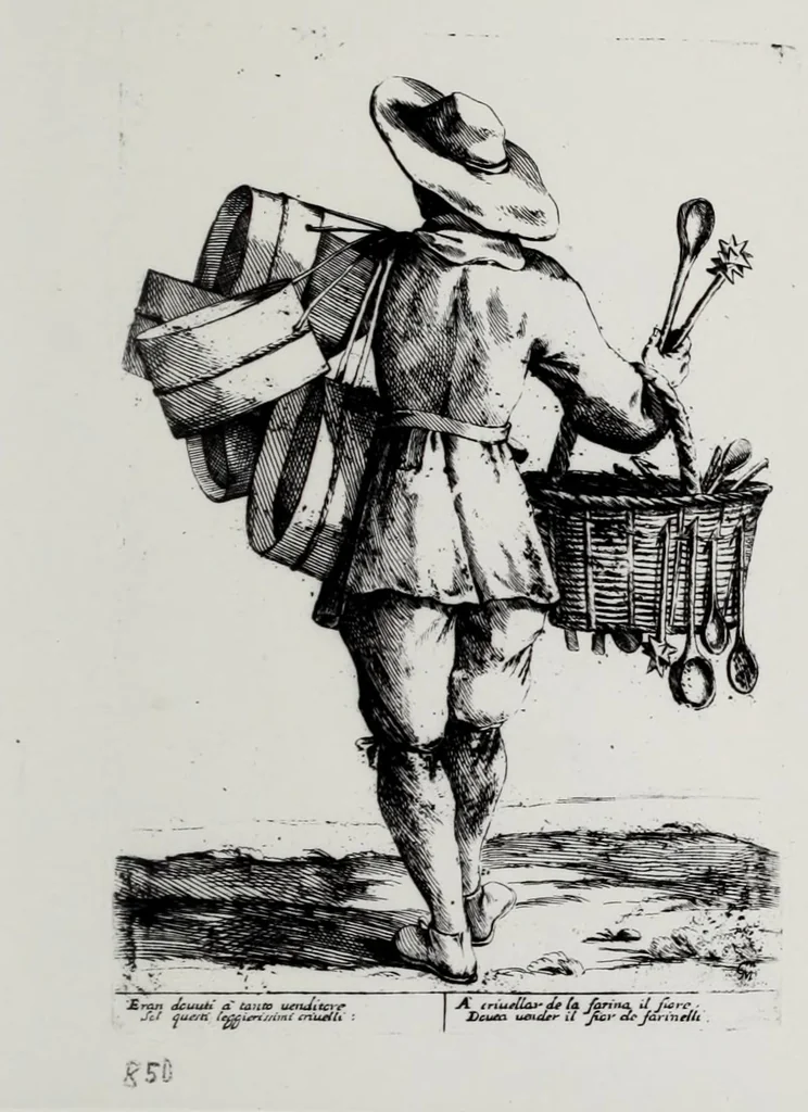An illustration from Diverse figure al nvmero di ottanta, 1646, leaf 31