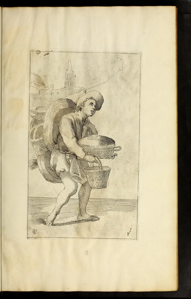 An illustration from Diverse figure al nvmero di ottanta, 1646, leaf 65
