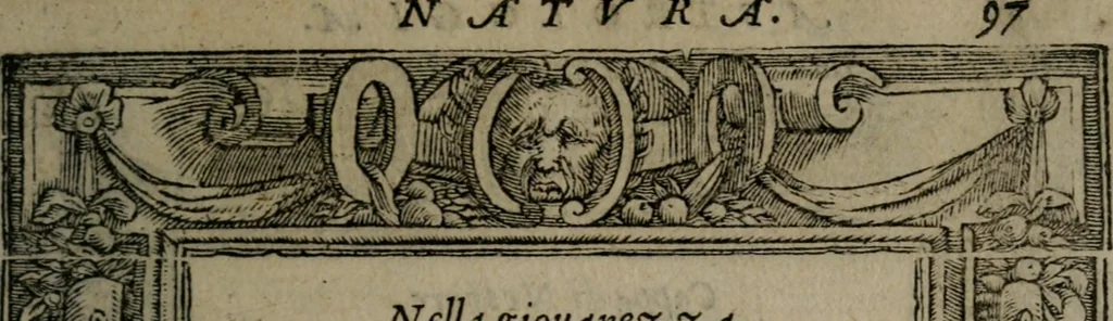 An illustration from Diverse imprese accommodate a diuerse moralità : con versi che i loro significati dichiarano insieme con molte altre nella lingua Italiana non piu tradotte, 1551, leaf 100