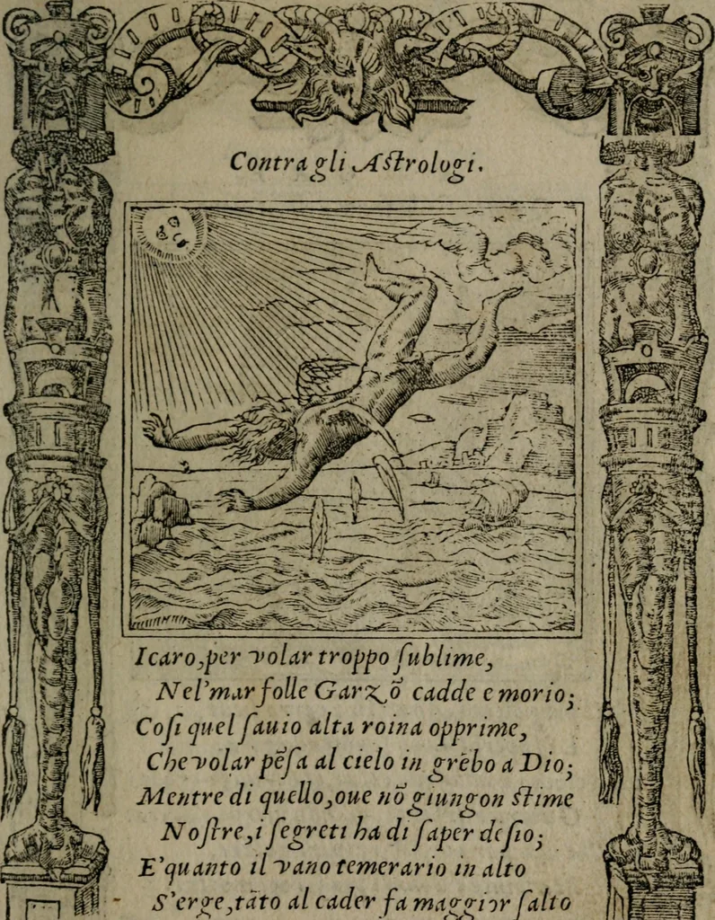 An illustration from Diverse imprese accommodate a diuerse moralità : con versi che i loro significati dichiarano insieme con molte altre nella lingua Italiana non piu tradotte, 1551, leaf 104