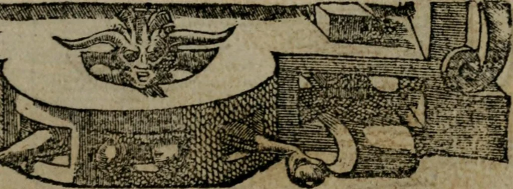 An illustration from Diverse imprese accommodate a diuerse moralità : con versi che i loro significati dichiarano insieme con molte altre nella lingua Italiana non piu tradotte, 1551, leaf 114