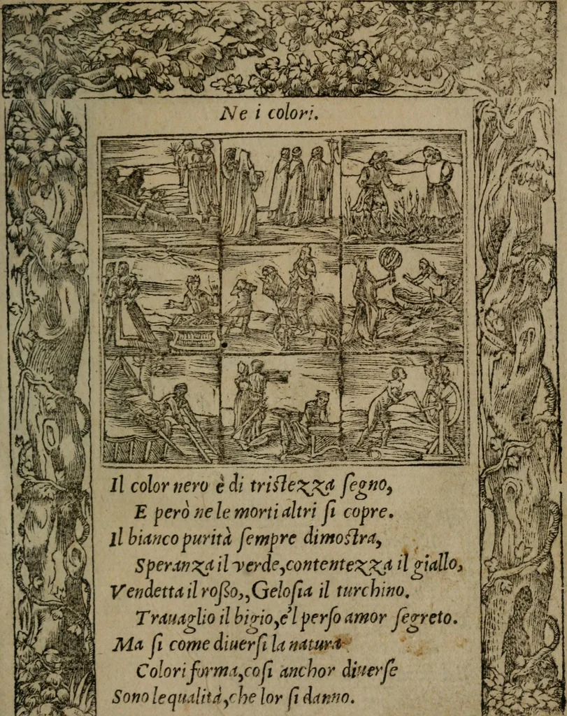 An illustration from Diverse imprese accommodate a diuerse moralità : con versi che i loro significati dichiarano insieme con molte altre nella lingua Italiana non piu tradotte, 1551, leaf 118