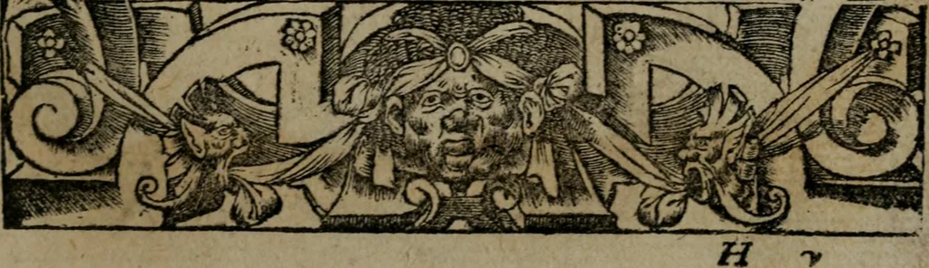 An illustration from Diverse imprese accommodate a diuerse moralità : con versi che i loro significati dichiarano insieme con molte altre nella lingua Italiana non piu tradotte, 1551, leaf 124