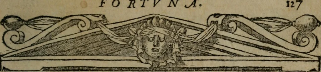 An illustration from Diverse imprese accommodate a diuerse moralità : con versi che i loro significati dichiarano insieme con molte altre nella lingua Italiana non piu tradotte, 1551, leaf 130