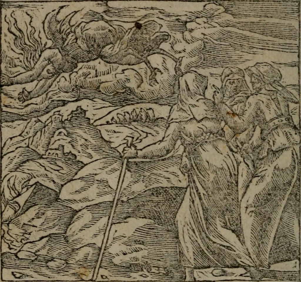 An illustration from Diverse imprese accommodate a diuerse moralità : con versi che i loro significati dichiarano insieme con molte altre nella lingua Italiana non piu tradotte, 1551, leaf 131