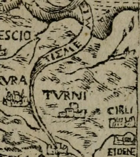 An illustration from Diverse imprese accommodate a diuerse moralità : con versi che i loro significati dichiarano insieme con molte altre nella lingua Italiana non piu tradotte, 1551, leaf 134