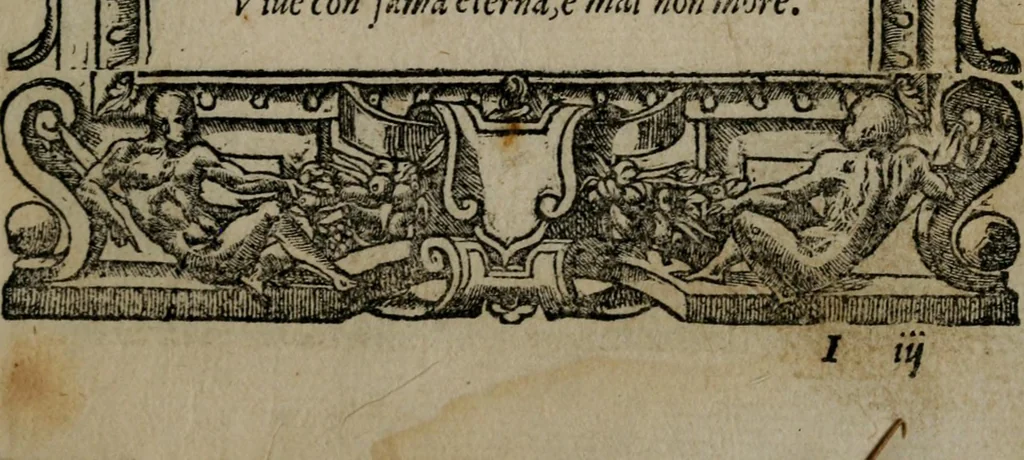 An illustration from Diverse imprese accommodate a diuerse moralità : con versi che i loro significati dichiarano insieme con molte altre nella lingua Italiana non piu tradotte, 1551, leaf 136