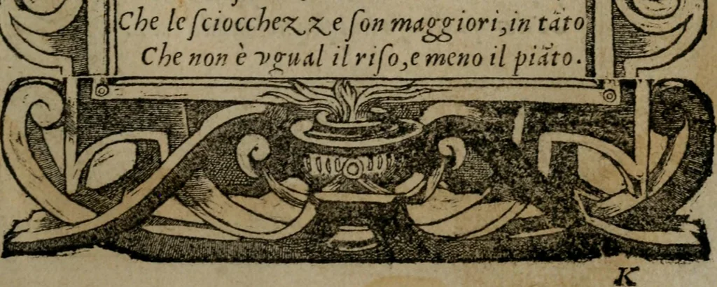 An illustration from Diverse imprese accommodate a diuerse moralità : con versi che i loro significati dichiarano insieme con molte altre nella lingua Italiana non piu tradotte, 1551, leaf 148