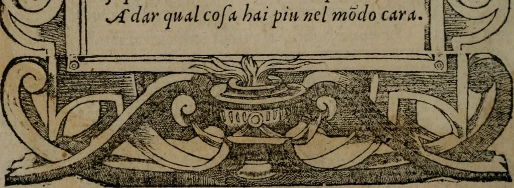 An illustration from Diverse imprese accommodate a diuerse moralità : con versi che i loro significati dichiarano insieme con molte altre nella lingua Italiana non piu tradotte, 1551, leaf 149