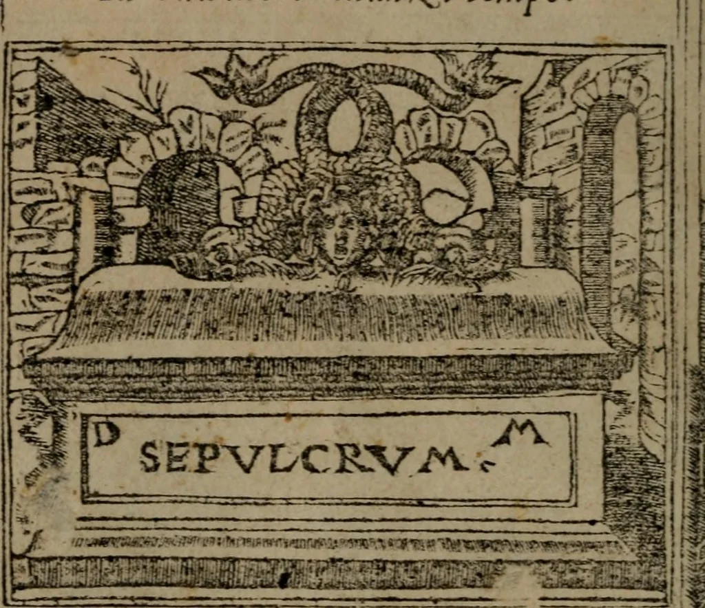 An illustration from Diverse imprese accommodate a diuerse moralità : con versi che i loro significati dichiarano insieme con molte altre nella lingua Italiana non piu tradotte, 1551, leaf 153