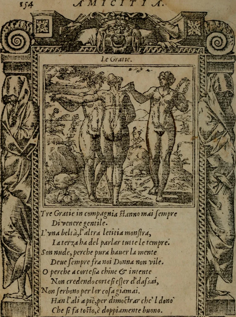 An illustration from Diverse imprese accommodate a diuerse moralità : con versi che i loro significati dichiarano insieme con molte altre nella lingua Italiana non piu tradotte, 1551, leaf 157