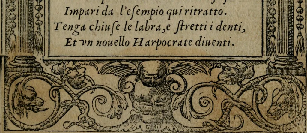 An illustration from Diverse imprese accommodate a diuerse moralità : con versi che i loro significati dichiarano insieme con molte altre nella lingua Italiana non piu tradotte, 1551, leaf 16
