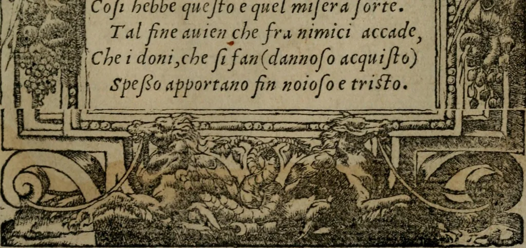 An illustration from Diverse imprese accommodate a diuerse moralità : con versi che i loro significati dichiarano insieme con molte altre nella lingua Italiana non piu tradotte, 1551, leaf 160