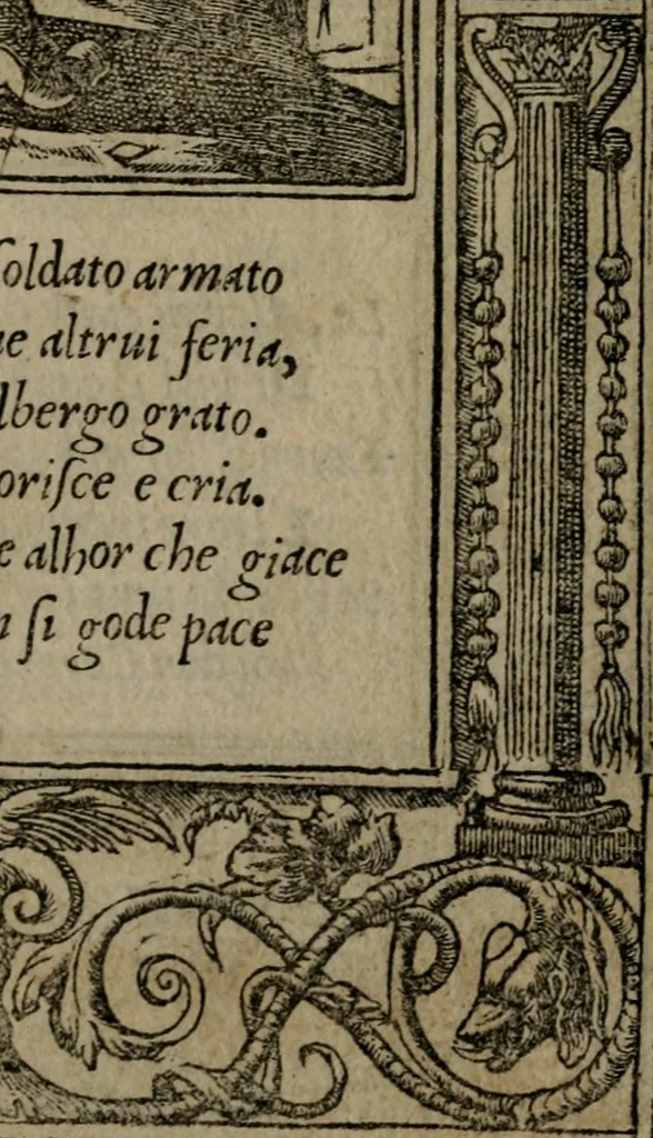An illustration from Diverse imprese accommodate a diuerse moralità : con versi che i loro significati dichiarano insieme con molte altre nella lingua Italiana non piu tradotte, 1551, leaf 168