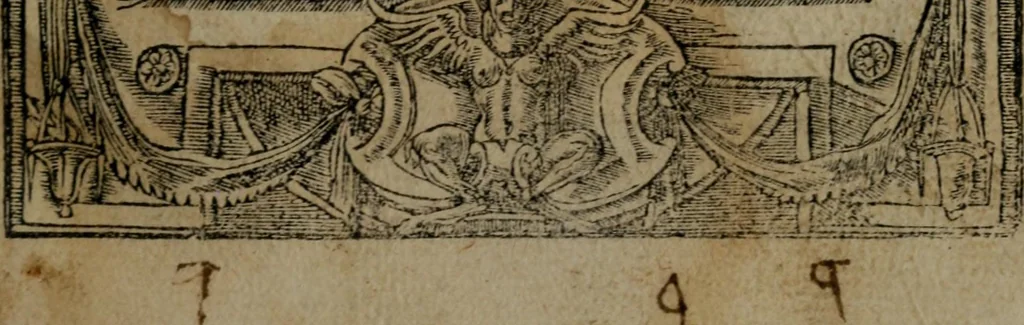 An illustration from Diverse imprese accommodate a diuerse moralità : con versi che i loro significati dichiarano insieme con molte altre nella lingua Italiana non piu tradotte, 1551, leaf 18