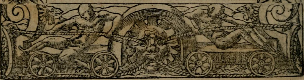 An illustration from Diverse imprese accommodate a diuerse moralità : con versi che i loro significati dichiarano insieme con molte altre nella lingua Italiana non piu tradotte, 1551, leaf 183