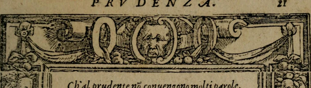 An illustration from Diverse imprese accommodate a diuerse moralità : con versi che i loro significati dichiarano insieme con molte altre nella lingua Italiana non piu tradotte, 1551, leaf 24