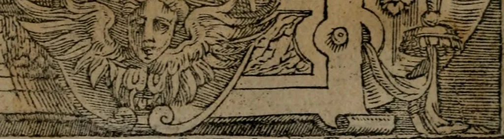 An illustration from Diverse imprese accommodate a diuerse moralità : con versi che i loro significati dichiarano insieme con molte altre nella lingua Italiana non piu tradotte, 1551, leaf 25