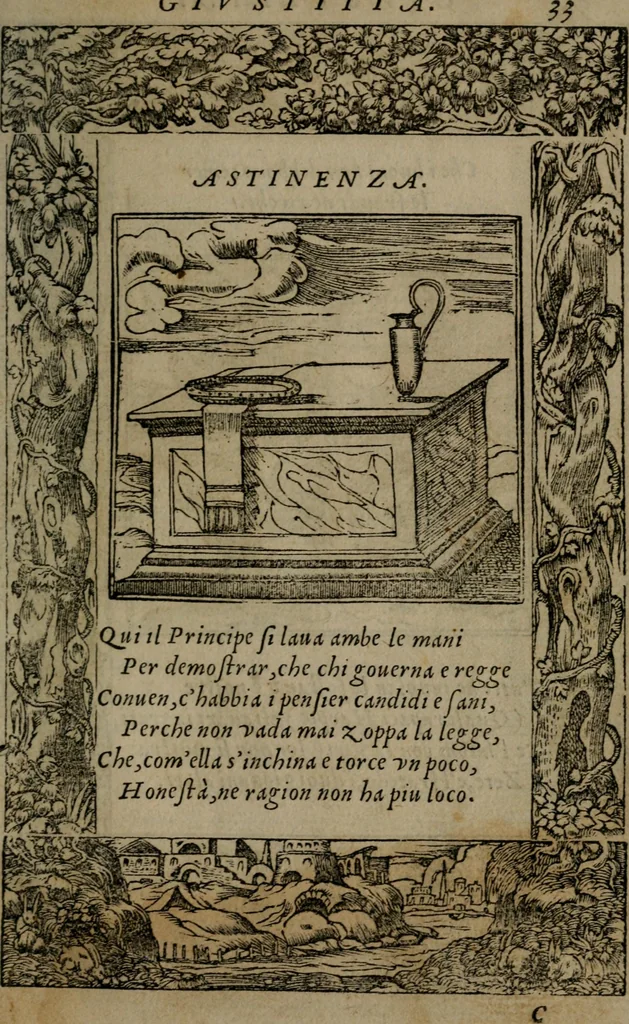 An illustration from Diverse imprese accommodate a diuerse moralità : con versi che i loro significati dichiarano insieme con molte altre nella lingua Italiana non piu tradotte, 1551, leaf 36