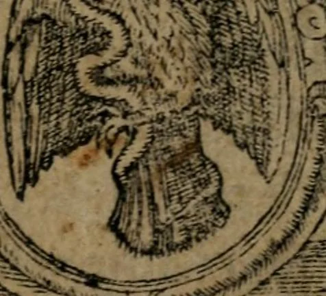An illustration from Diverse imprese accommodate a diuerse moralità : con versi che i loro significati dichiarano insieme con molte altre nella lingua Italiana non piu tradotte, 1551, leaf 4