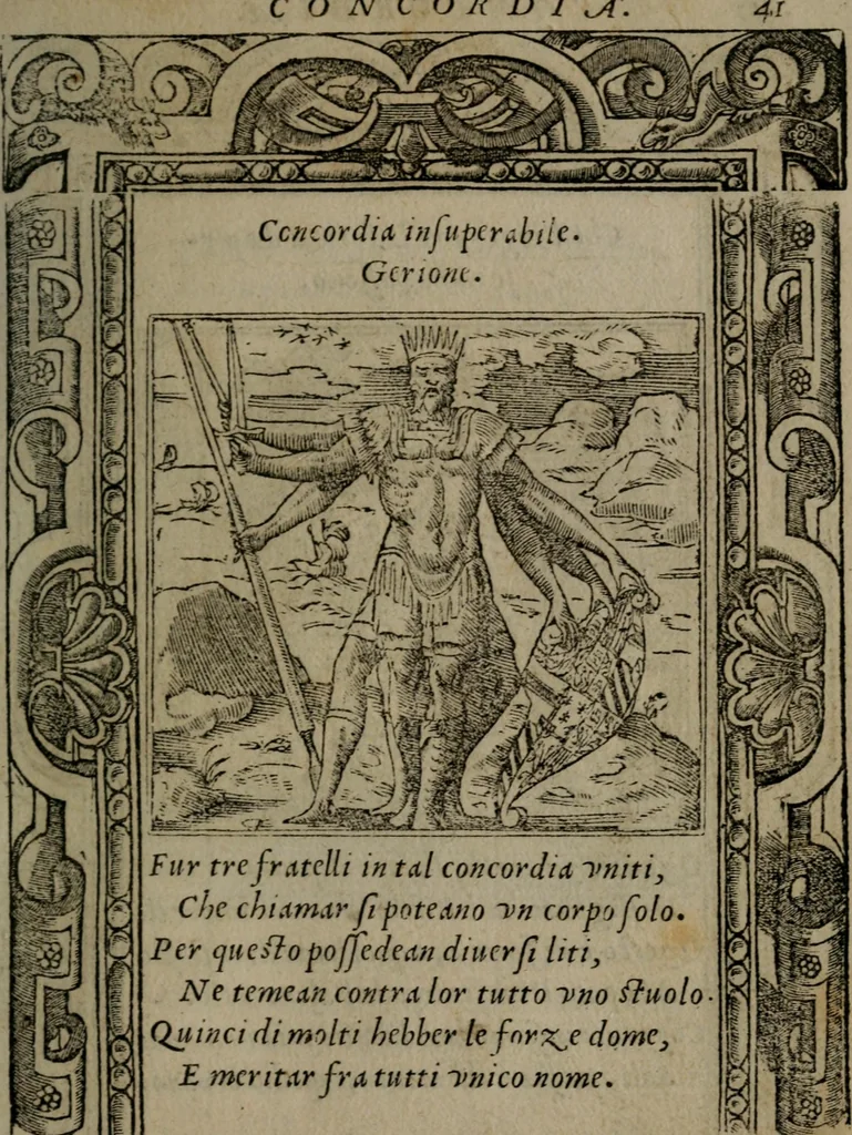 An illustration from Diverse imprese accommodate a diuerse moralità : con versi che i loro significati dichiarano insieme con molte altre nella lingua Italiana non piu tradotte, 1551, leaf 44