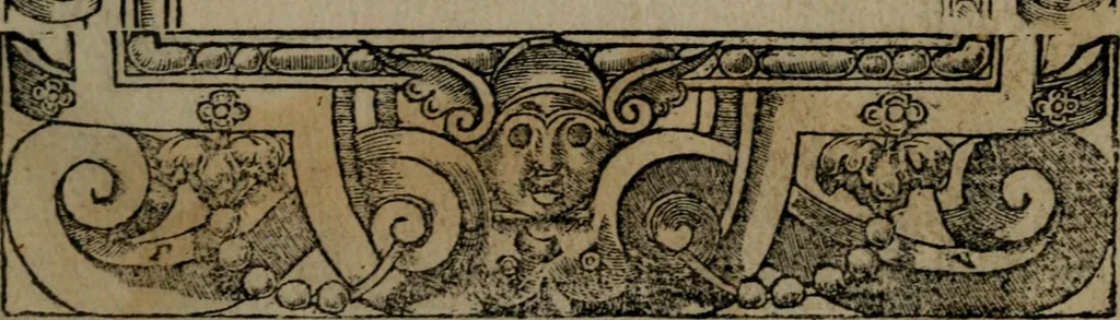 An illustration from Diverse imprese accommodate a diuerse moralità : con versi che i loro significati dichiarano insieme con molte altre nella lingua Italiana non piu tradotte, 1551, leaf 44