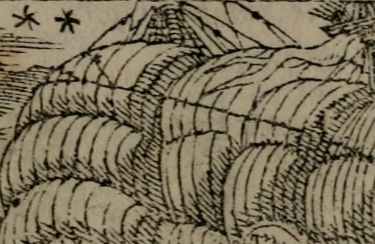 An illustration from Diverse imprese accommodate a diuerse moralità : con versi che i loro significati dichiarano insieme con molte altre nella lingua Italiana non piu tradotte, 1551, leaf 47