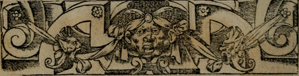 An illustration from Diverse imprese accommodate a diuerse moralità : con versi che i loro significati dichiarano insieme con molte altre nella lingua Italiana non piu tradotte, 1551, leaf 47