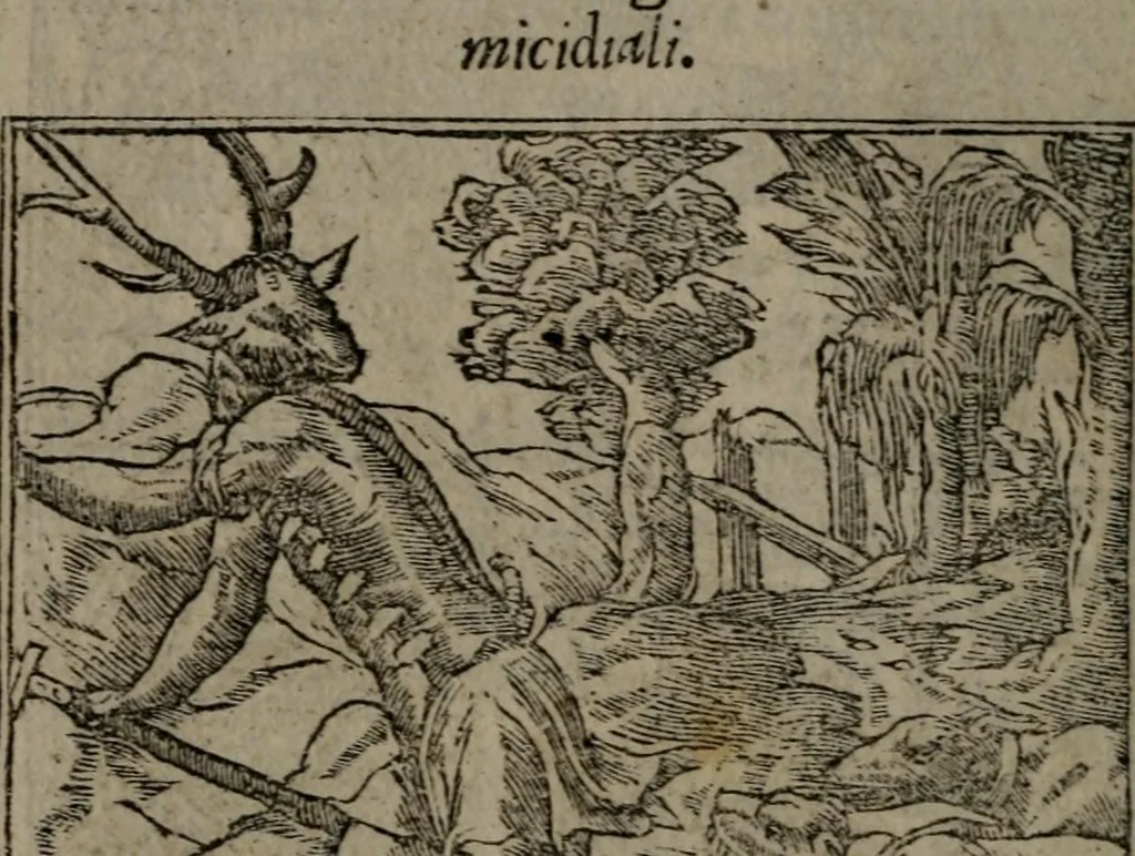 An illustration from Diverse imprese accommodate a diuerse moralità : con versi che i loro significati dichiarano insieme con molte altre nella lingua Italiana non piu tradotte, 1551, leaf 57
