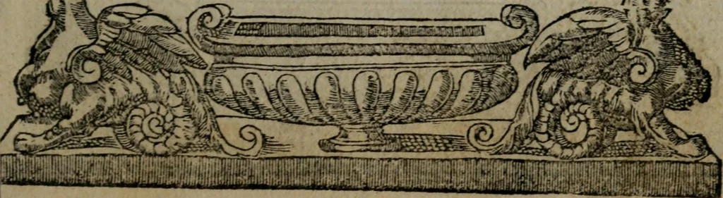 An illustration from Diverse imprese accommodate a diuerse moralità : con versi che i loro significati dichiarano insieme con molte altre nella lingua Italiana non piu tradotte, 1551, leaf 58