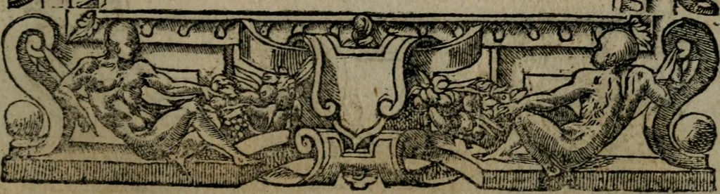 An illustration from Diverse imprese accommodate a diuerse moralità : con versi che i loro significati dichiarano insieme con molte altre nella lingua Italiana non piu tradotte, 1551, leaf 60