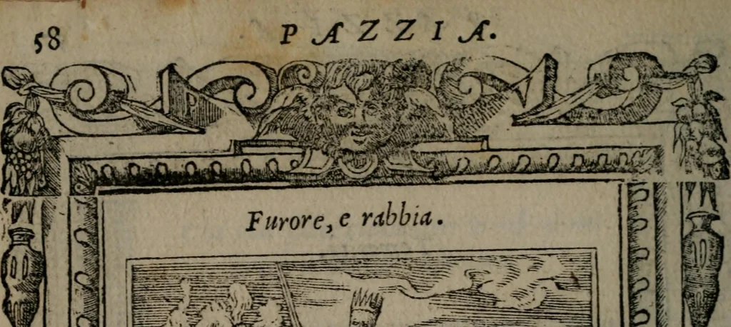 An illustration from Diverse imprese accommodate a diuerse moralità : con versi che i loro significati dichiarano insieme con molte altre nella lingua Italiana non piu tradotte, 1551, leaf 61