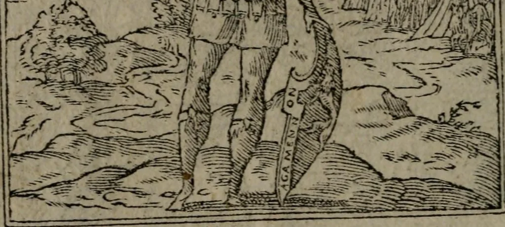 An illustration from Diverse imprese accommodate a diuerse moralità : con versi che i loro significati dichiarano insieme con molte altre nella lingua Italiana non piu tradotte, 1551, leaf 61