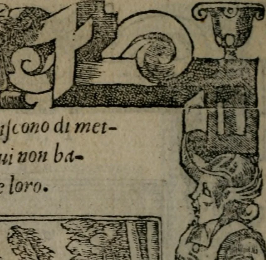 An illustration from Diverse imprese accommodate a diuerse moralità : con versi che i loro significati dichiarano insieme con molte altre nella lingua Italiana non piu tradotte, 1551, leaf 63