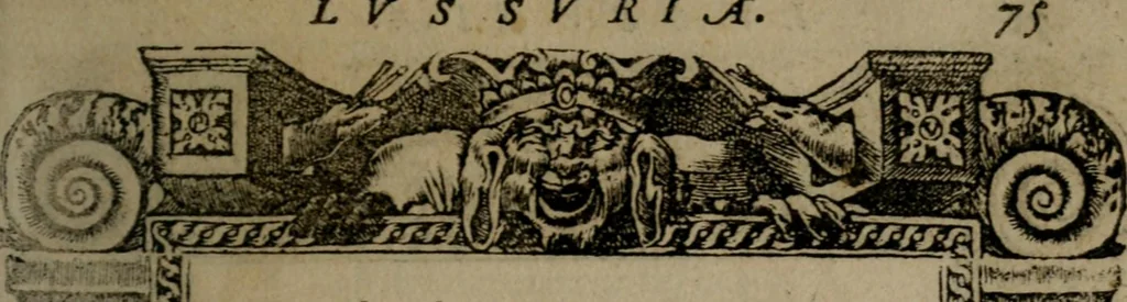 An illustration from Diverse imprese accommodate a diuerse moralità : con versi che i loro significati dichiarano insieme con molte altre nella lingua Italiana non piu tradotte, 1551, leaf 78