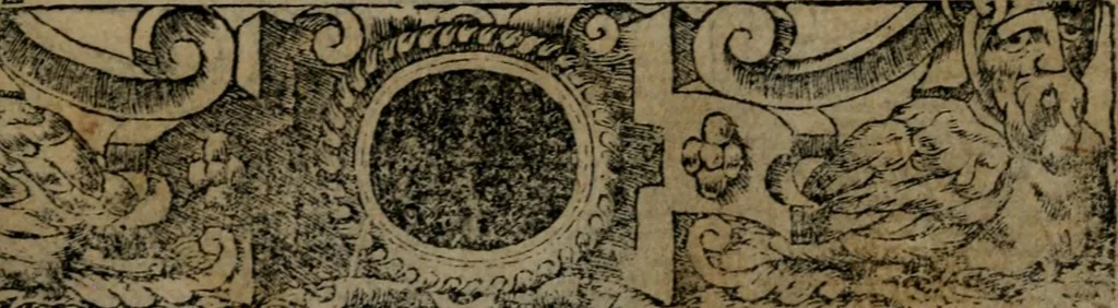 An illustration from Diverse imprese accommodate a diuerse moralità : con versi che i loro significati dichiarano insieme con molte altre nella lingua Italiana non piu tradotte, 1551, leaf 8