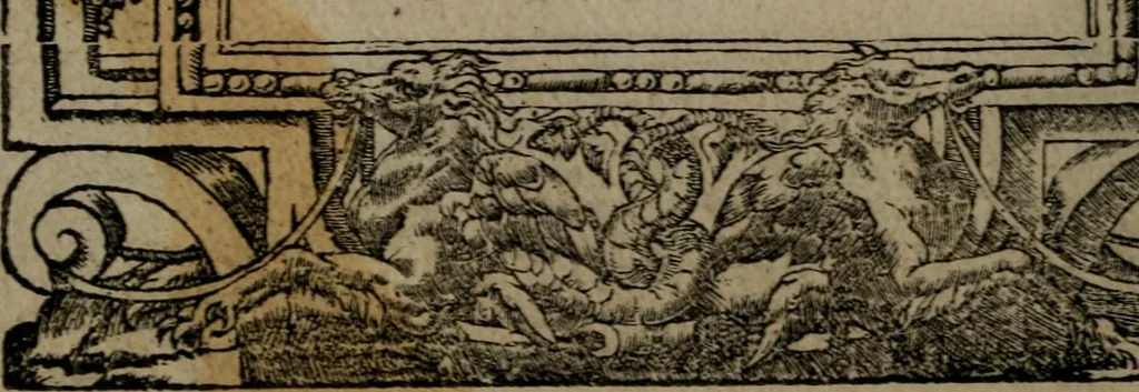 An illustration from Diverse imprese accommodate a diuerse moralità : con versi che i loro significati dichiarano insieme con molte altre nella lingua Italiana non piu tradotte, 1551, leaf 83