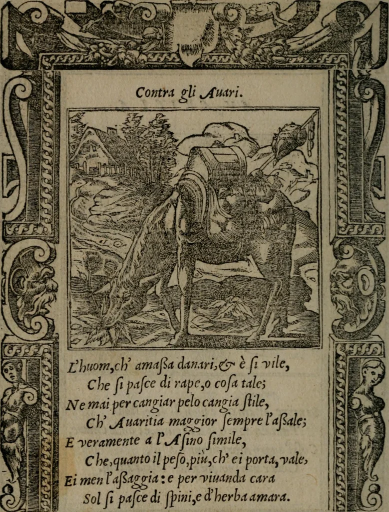 An illustration from Diverse imprese accommodate a diuerse moralità : con versi che i loro significati dichiarano insieme con molte altre nella lingua Italiana non piu tradotte, 1551, leaf 87