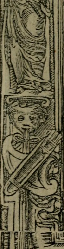 An illustration from Diverse imprese accommodate a diuerse moralità : con versi che i loro significati dichiarano insieme con molte altre nella lingua Italiana non piu tradotte, 1551, leaf 88