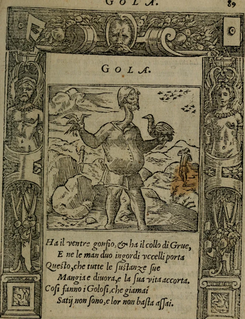 An illustration from Diverse imprese accommodate a diuerse moralità : con versi che i loro significati dichiarano insieme con molte altre nella lingua Italiana non piu tradotte, 1551, leaf 92