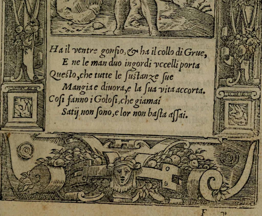 An illustration from Diverse imprese accommodate a diuerse moralità : con versi che i loro significati dichiarano insieme con molte altre nella lingua Italiana non piu tradotte, 1551, leaf 92