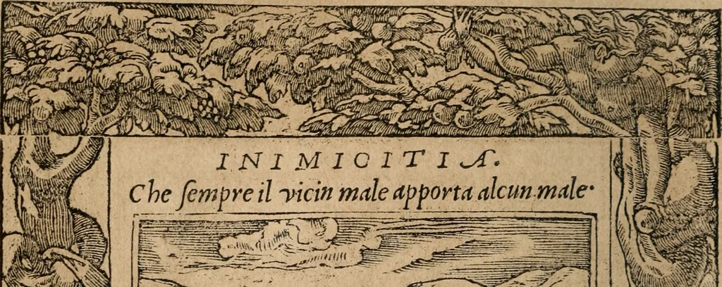 An illustration from Diverse imprese accomodate a diuerse moralità : con versi che i loro significati dichiarano : Tratte da gli Emblemi dell' Alciato, 1549, leaf 111
