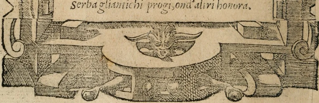 An illustration from Diverse imprese accomodate a diuerse moralità : con versi che i loro significati dichiarano : Tratte da gli Emblemi dell' Alciato, 1549, leaf 125