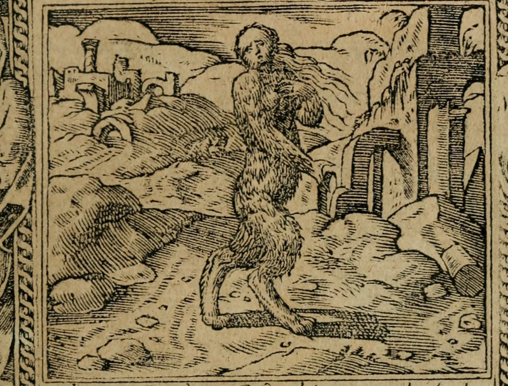An illustration from Diverse imprese accomodate a diuerse moralità : con versi che i loro significati dichiarano : Tratte da gli Emblemi dell' Alciato, 1549, leaf 128