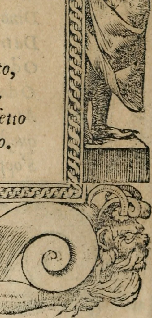 An illustration from Diverse imprese accomodate a diuerse moralità : con versi che i loro significati dichiarano : Tratte da gli Emblemi dell' Alciato, 1549, leaf 129