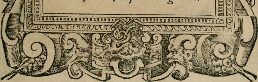 An illustration from Diverse imprese accomodate a diuerse moralità : con versi che i loro significati dichiarano : Tratte da gli Emblemi dell' Alciato, 1549, leaf 136