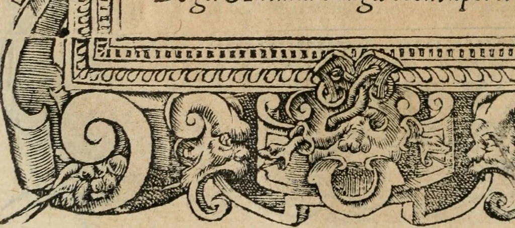 An illustration from Diverse imprese accomodate a diuerse moralità : con versi che i loro significati dichiarano : Tratte da gli Emblemi dell' Alciato, 1549, leaf 19