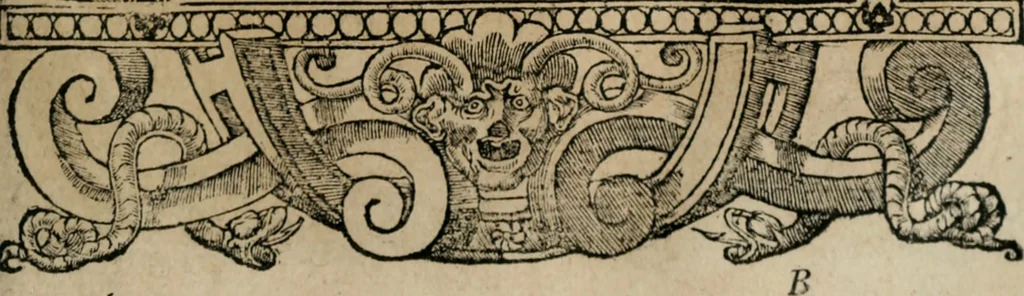 An illustration from Diverse imprese accomodate a diuerse moralità : con versi che i loro significati dichiarano : Tratte da gli Emblemi dell' Alciato, 1549, leaf 20